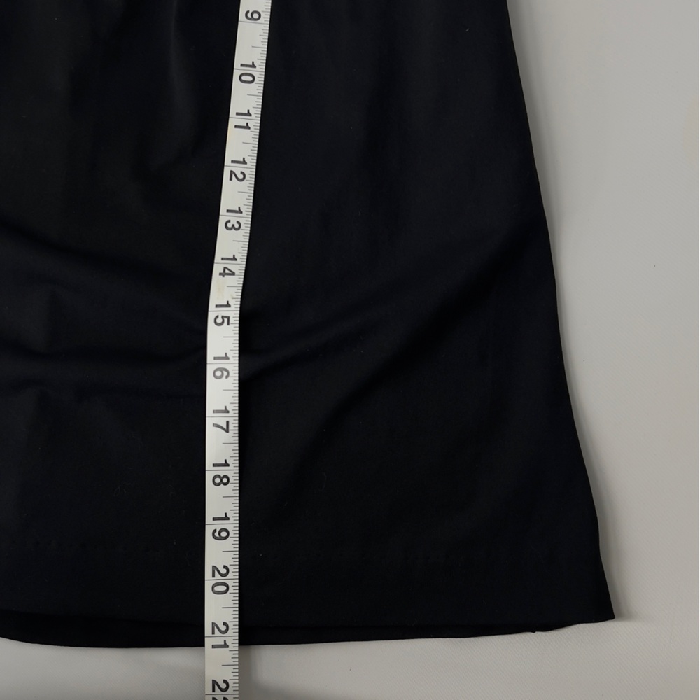 Cynthia Rowley Women’s XS Black Liw Scoop Neck Fitted Waist Mini Flare dress - Picture 8 of 14